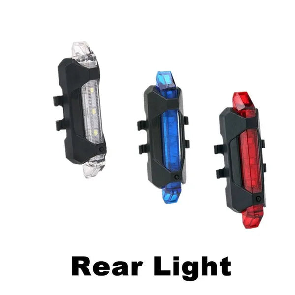 Newest Bike Light USB Rechargeable 300 Lumens Bicycle Lamp Front Headlight Flashlight Bicycle Light Bicycle Accessories