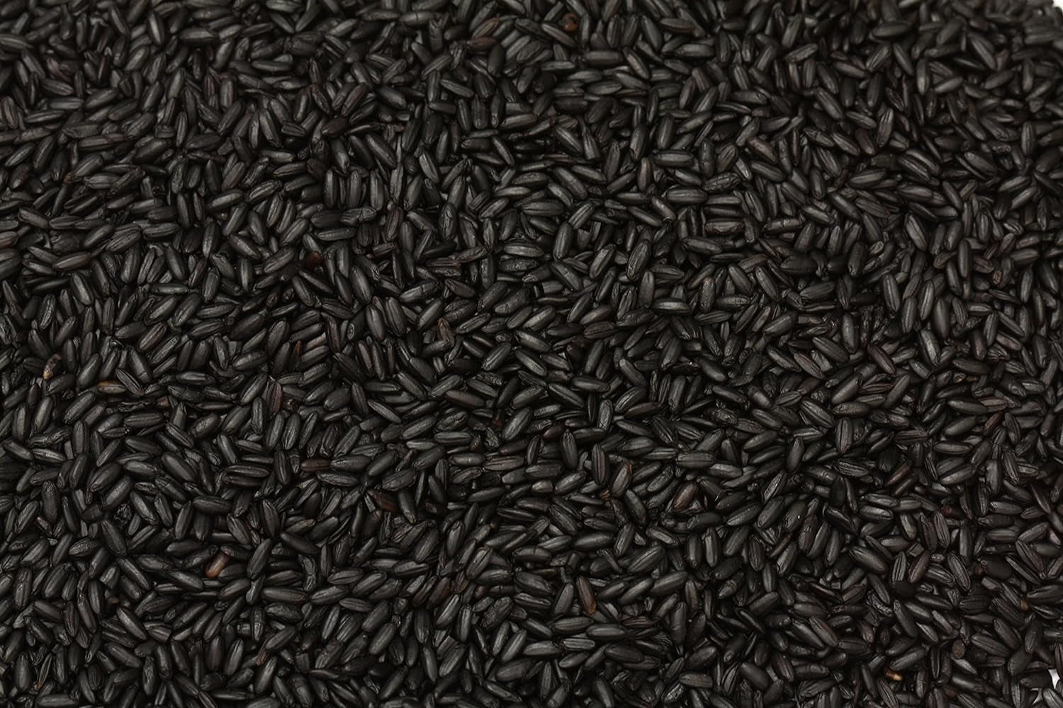 Organic Ancient Black Rice, 2.2 Lb (35.2 Oz), USDA Certified, Kosher, Gluten-Free, Whole Grain, Ideal for Cooking, Side Dishes, and Salads