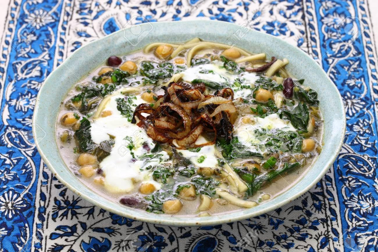 Ash Resteh Noodles 12 Oz - Enriched Wheat Flour Noodles - Perfect for Persian and Asian Dishes (1)