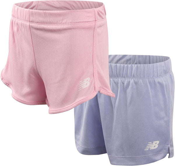 Girls' Active Shorts - 2 Pack Lightweight Athletic Gym Shorts (Big Girl)