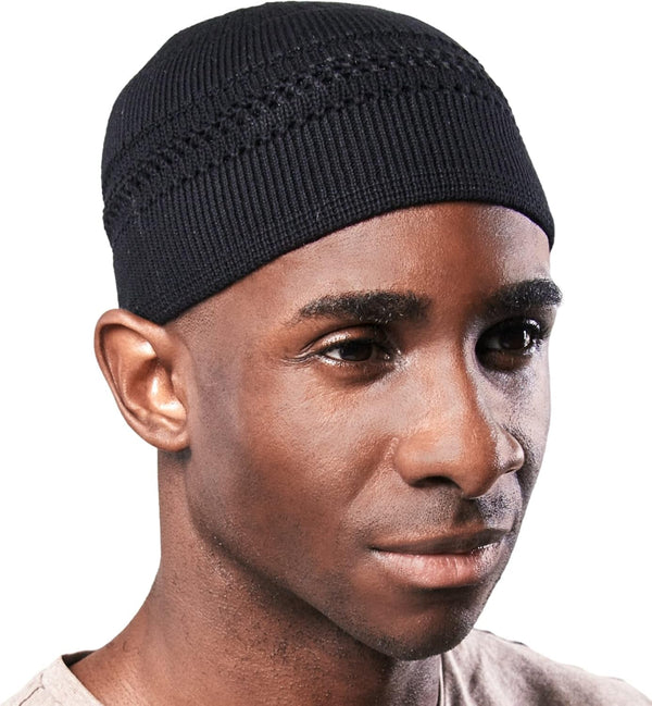 Kufi Hat - Kufi Hats for Men Muslim, Turkish Kufi Cap