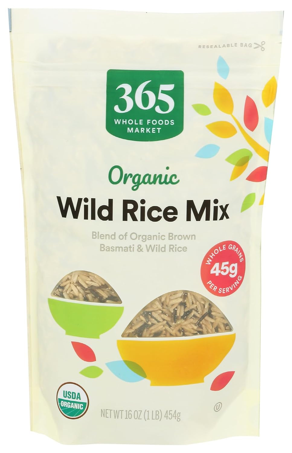 , Rice Wild Mix Organic, 16 Ounce
