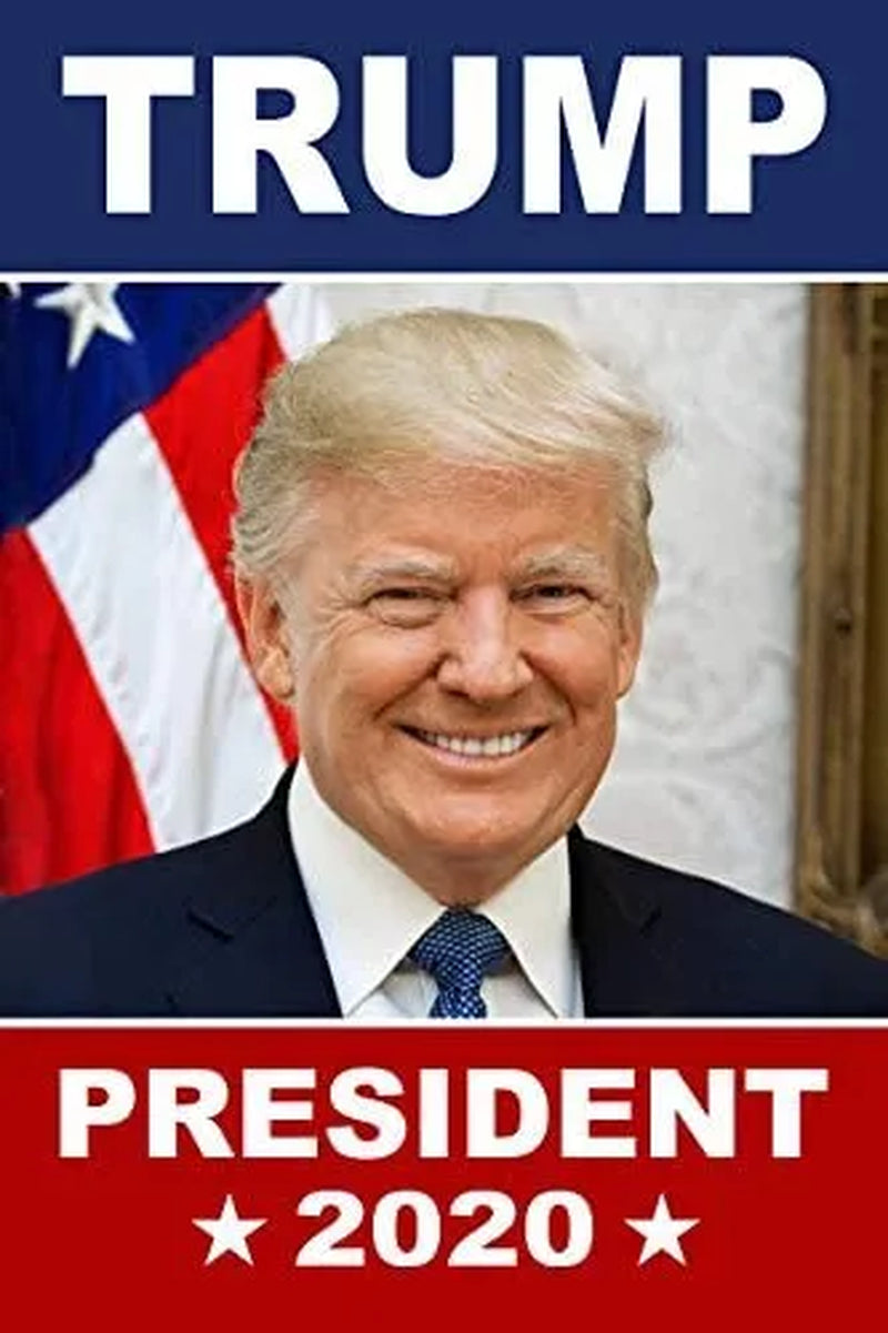 Classicpix Poster X: Donald Trump for President in with Portrait