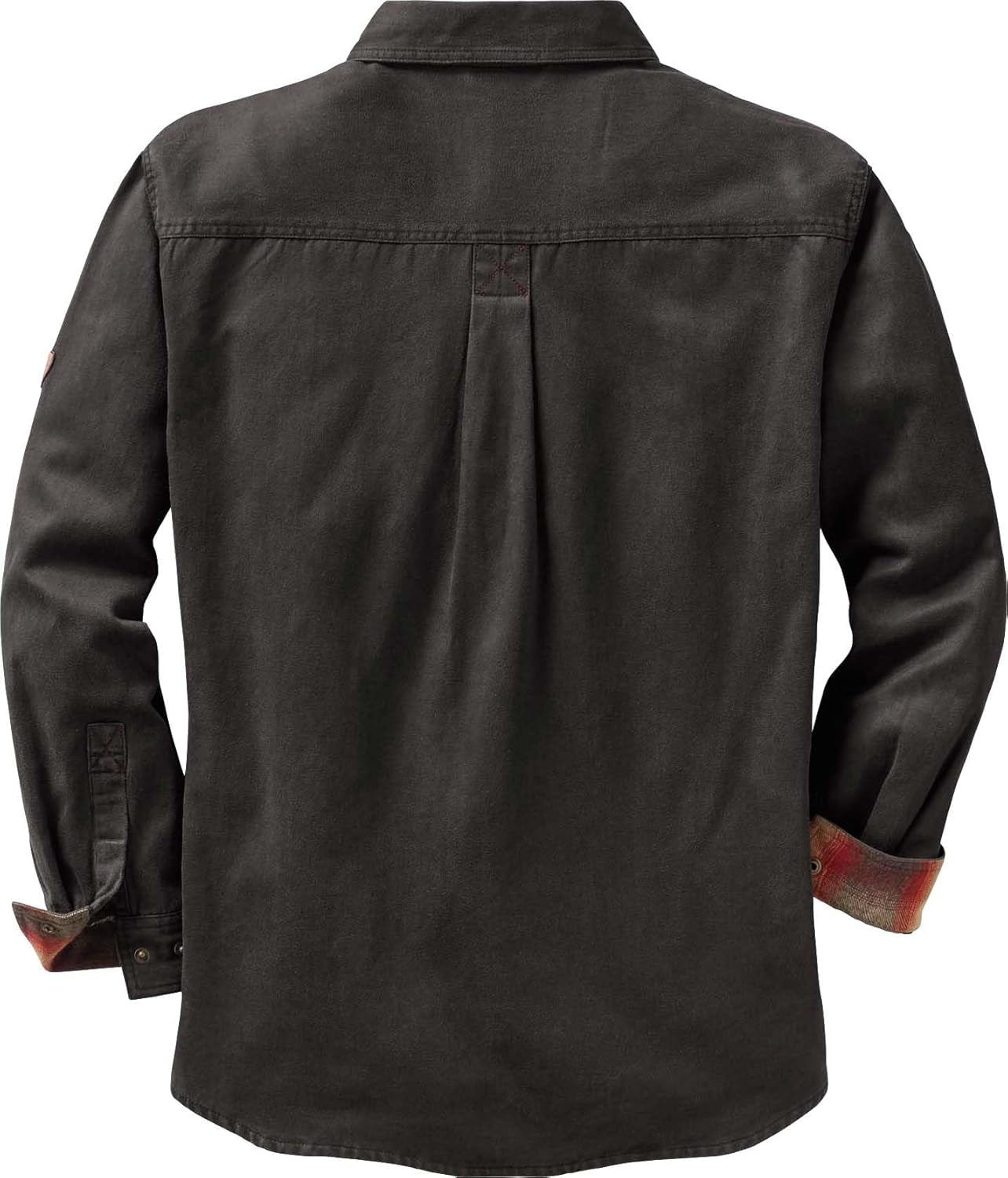 Journeyman Shirt Jacket Flannel Lined Shacket for Men Water-Resistant Coat Rugged Fall Clothing