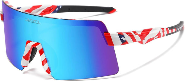 Two Sizes For Adults and Youth Polarized Sunglasses Men Women Outdoor Sport Baseball Glasses UV400 Cycling Eyewear
