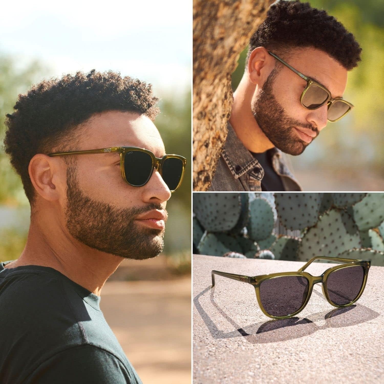 Polarized Classic Retro Flat Square Unisex Sunglasses