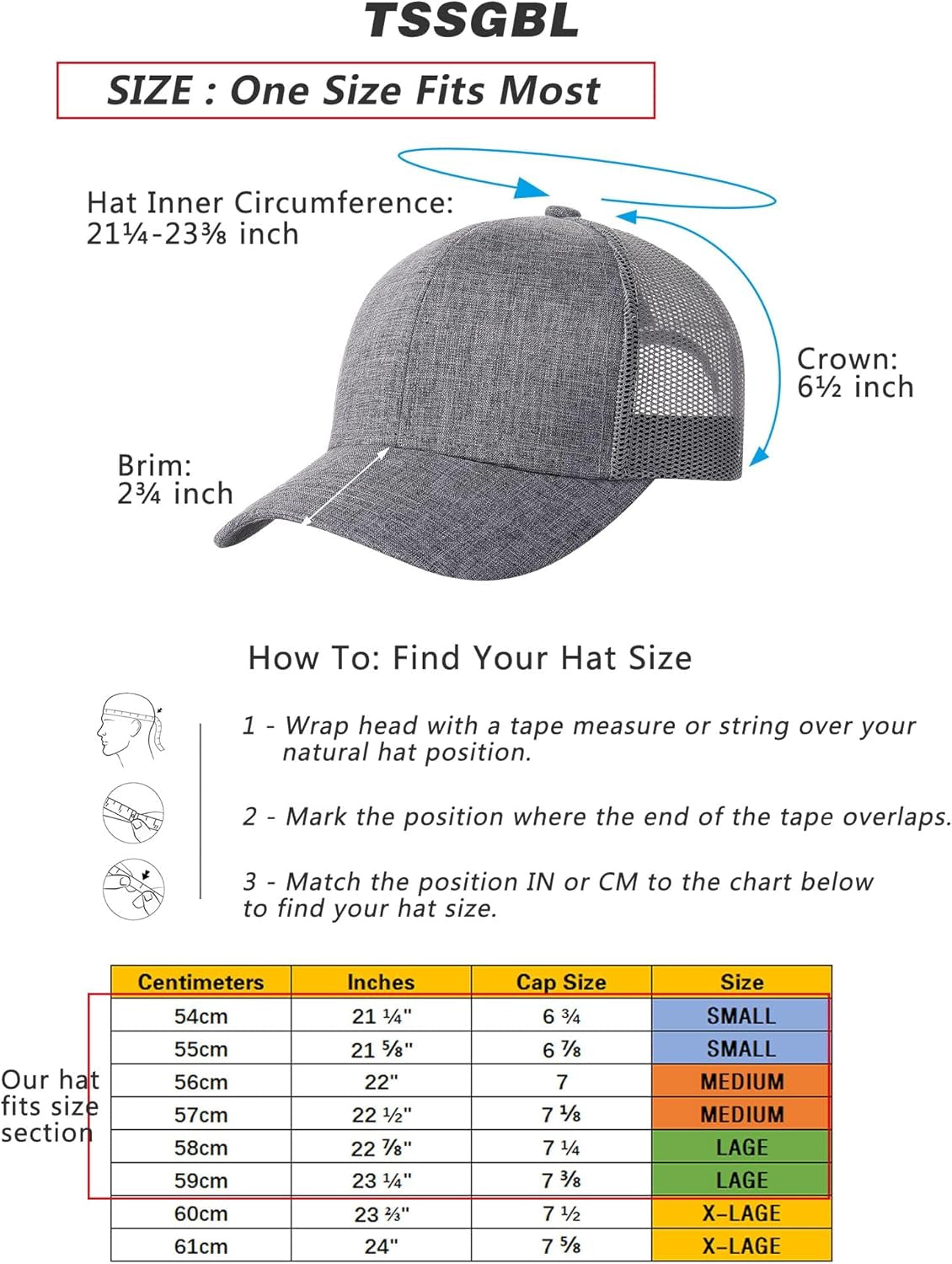 2 Pack Snapback Trucker Baseball Hats Mesh Back Adjustable Blank Ball Caps for Men Women