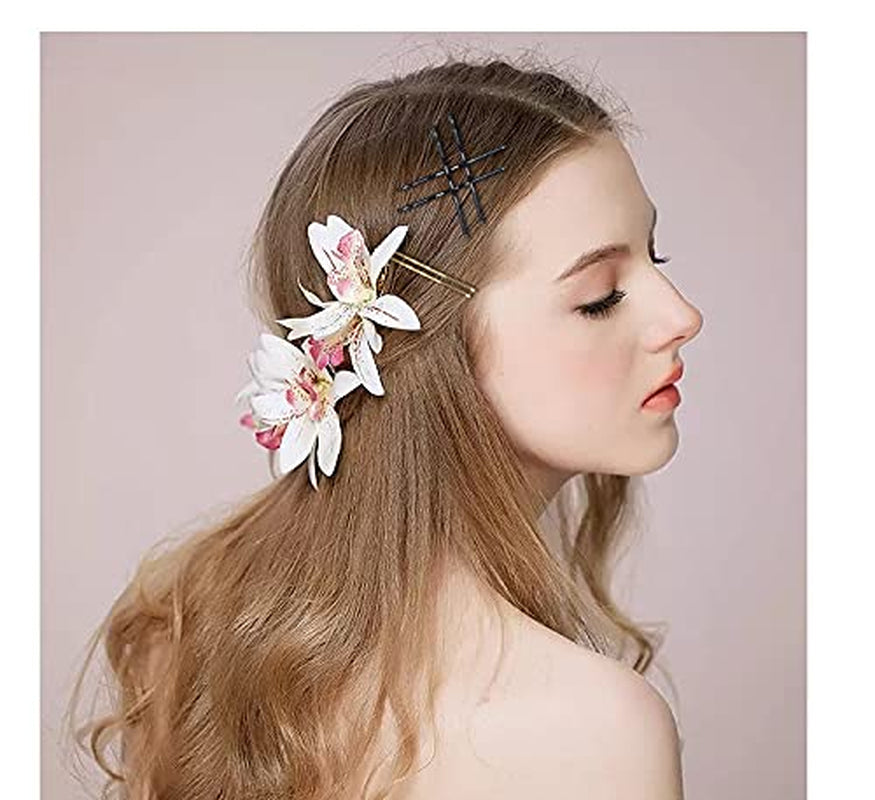 Bobby Pins, 200Count Black Hair Pins Hairpins with Box for Women Lady Girls Kids Hair Pin Invisible Wave Hairgrip Barrette Hairclip Bulk Hair Accessories (Black,2.2 Inch)