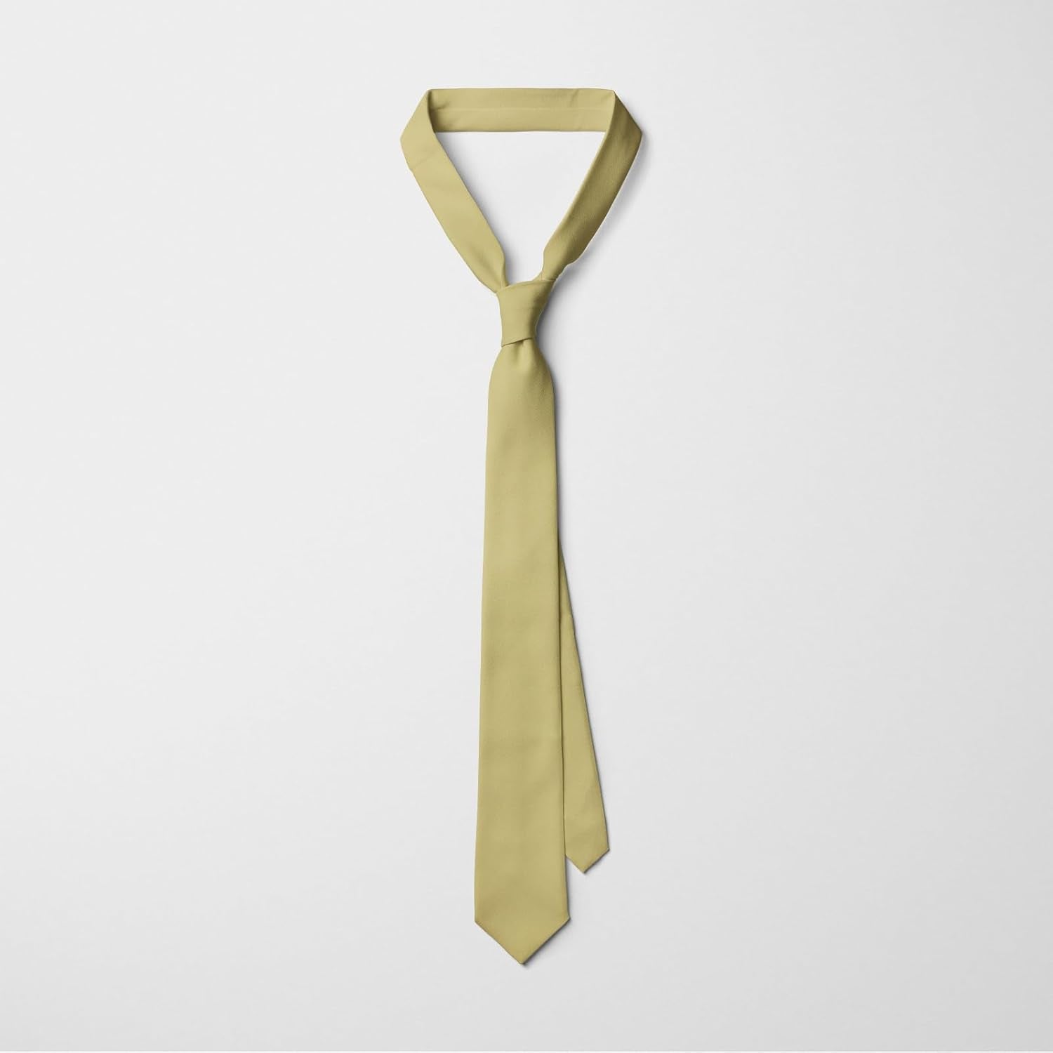 Men'S Skinny Ties 2 Inch (5CM) Solid Pure Color Plain Slim Necktie for Men