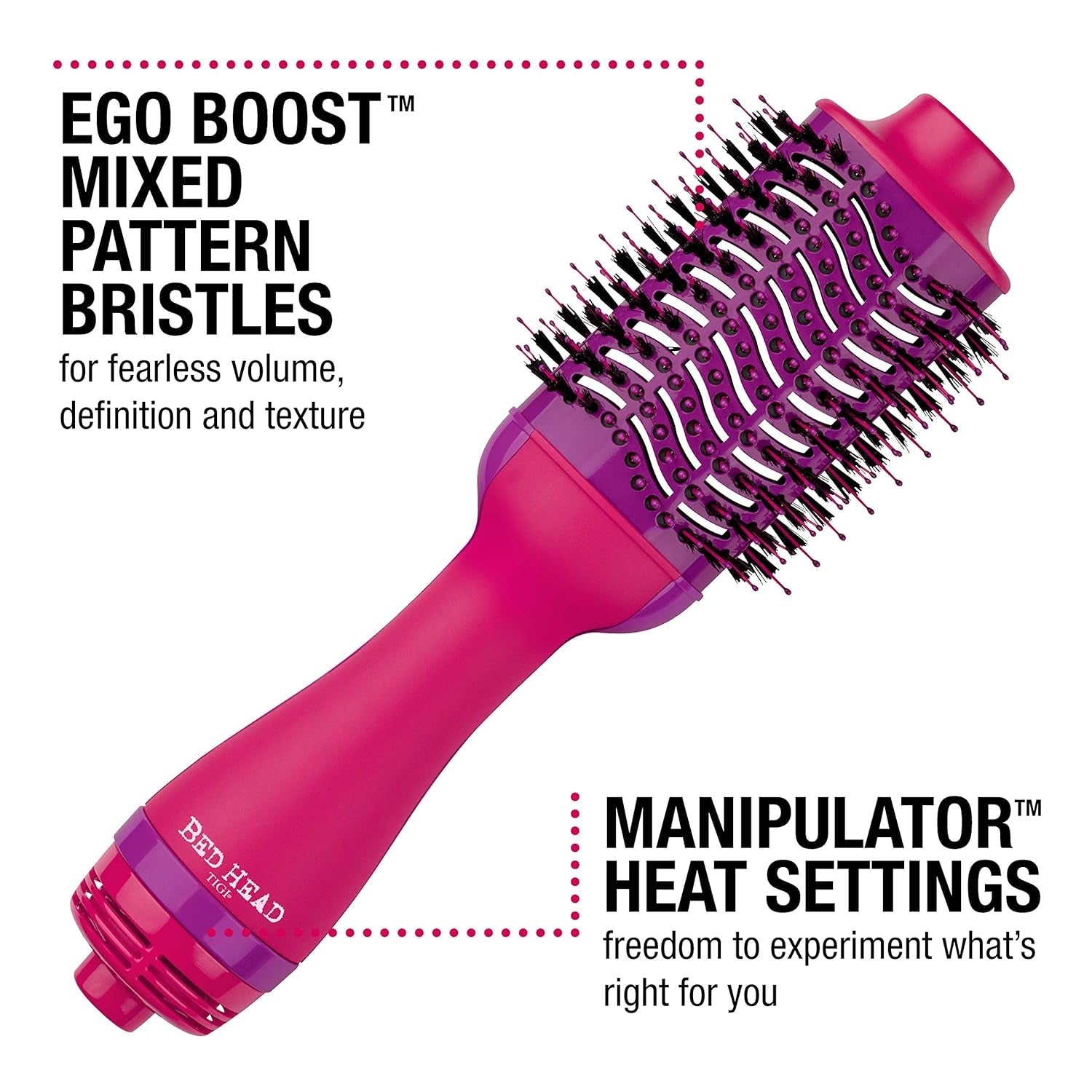 Dry, Straighten, Texture, Style in One Step (Pink)