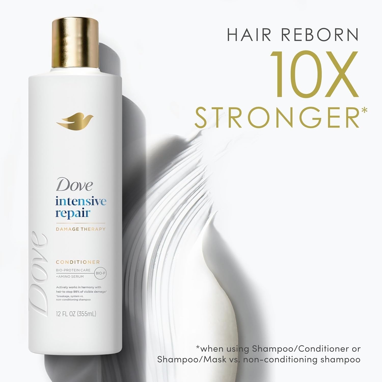 Deep Hair Conditioner, 4 Ct for Dry Hair, Intensive Repair, 12 Oz