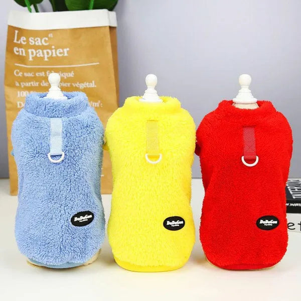 New Pet Clothes Pet Dog Cat Clothes Autumn and Winter Sweater Three Colors