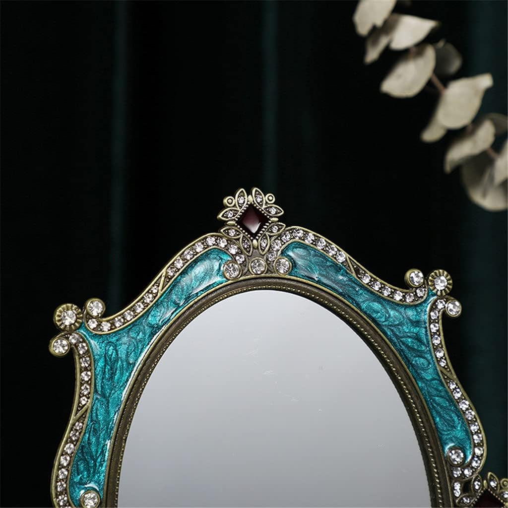 Wedding Gift Mirror Bride Retro European Style Makeup Mirror Desktop Russian Princess Dressing Mirror Exotic Style