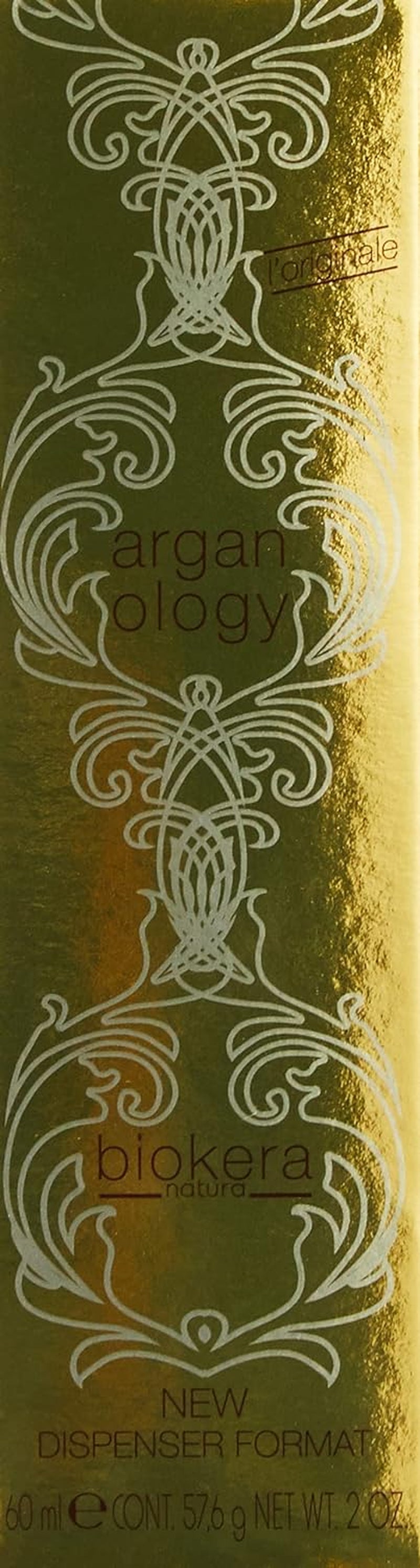'- Argan Oil Hair Serum - Biokera Arganology - 60 Ml - for Very Dry and Damaged Hair - Nutrition and Shine - Revitalizes Hair - Extra Hydration