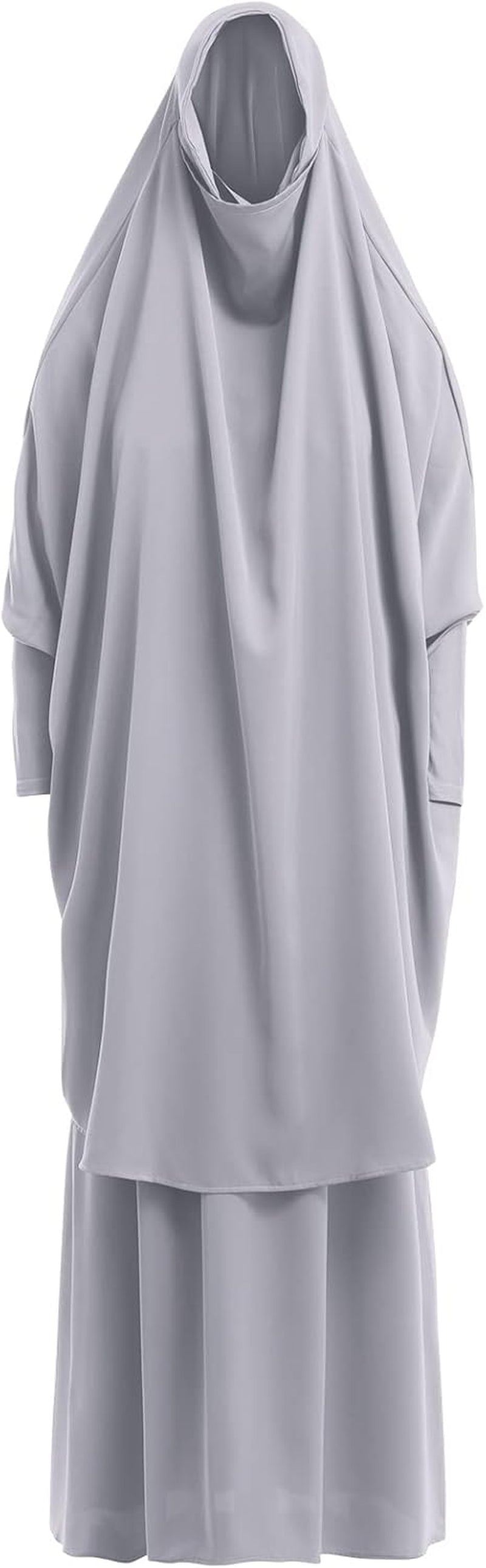 Kaftans Women Full Length Long Sleeve Dubai Muslim Modest Islamic Clothes Casual Maxi Dress Evening Gown+Hijab
