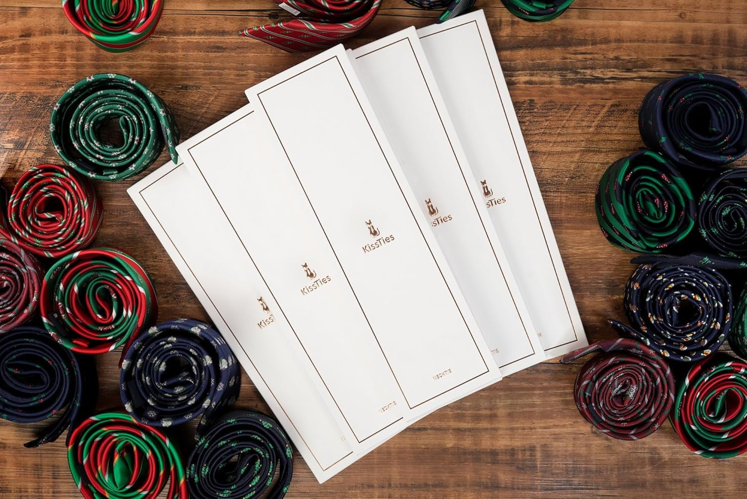 Mens 63'' XL Extra Long Tie Solid Festive Necktie + Gift Box