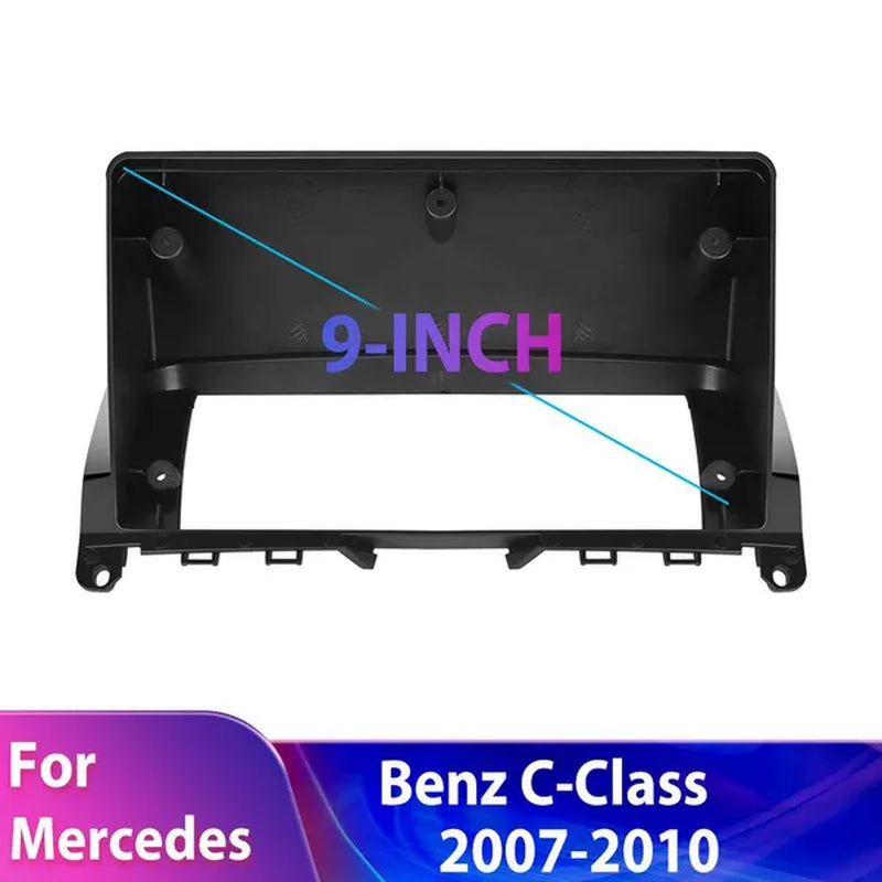 UNITOPSCI NEW 2Din Android 11 Car Stereo Radio 9'' HD Touch Screen Car MP5 Player Autoradio GPS Support WIFI Bluetooth Mirror Link FM/RDS Radio【For Mercedes-Benz C-Class 2007-2010】